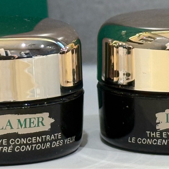 La Mer The Eye Concentrate Cream 5ML (two Items) & La Mer Shopping Bag NEW - Picture 2 of 2